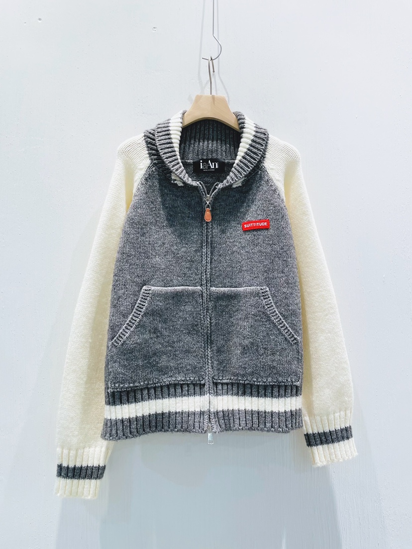 IAAN東大門㊣直郵女裝新款25秋冬職業人氣推薦休閑時尚毛衣iaAn毛衣圖色1