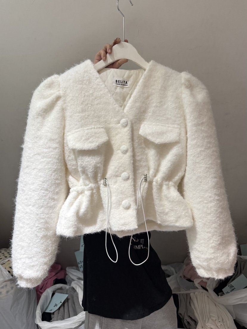 BELITA-L東大門㊣代購女裝新品25秋冬熱賣真品時尚職業夾克BELITA-L夾克圖色1