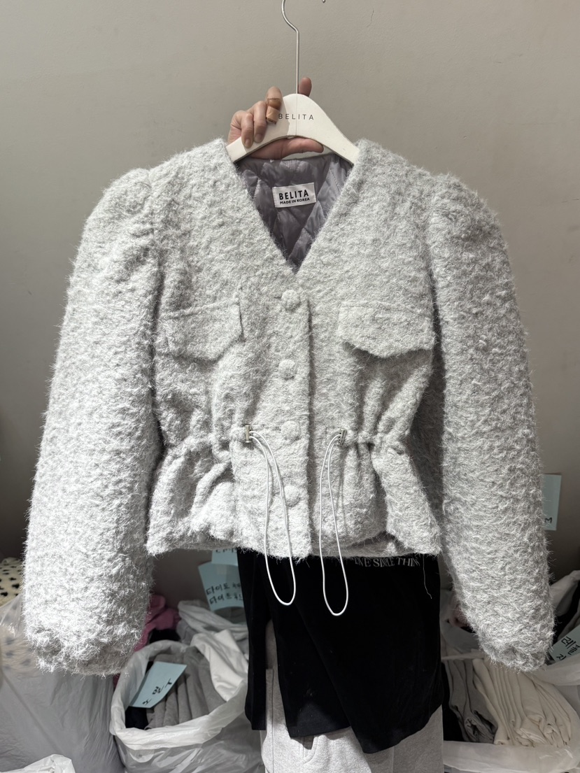 BELITA-L東大門㊣代購女裝新品25秋冬熱賣真品時尚職業夾克BELITA-L夾克圖色3