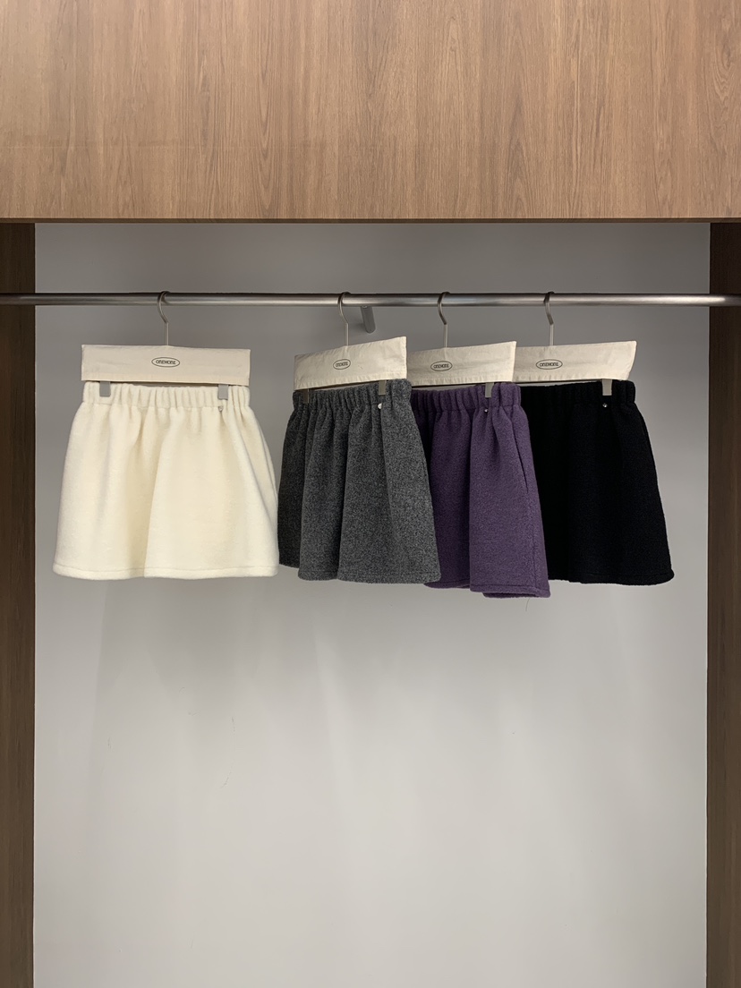 ONE MONE韓國直郵㊣女士新款推薦真品時尚休閑人氣熱賣短裙ONE MONE短裙