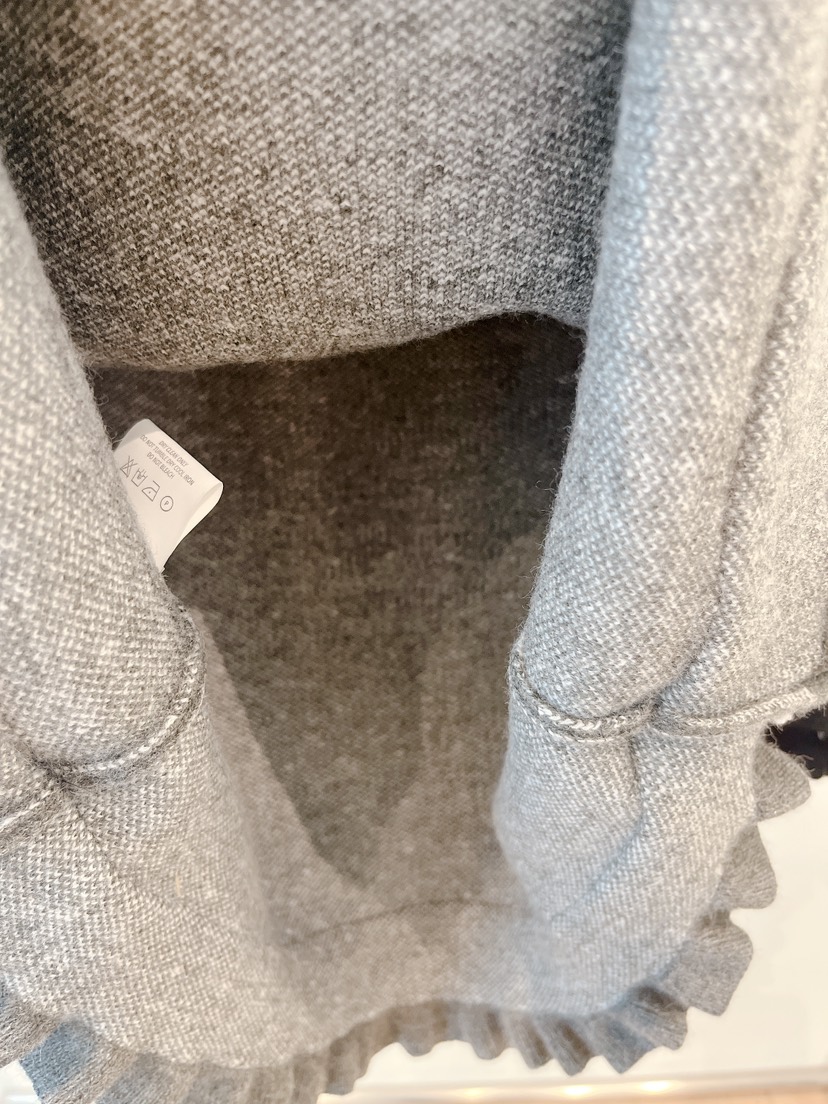 OVE東大門㊣實拍女裝新品熱賣真品職業半身裙中短裙圓點褶邊OVE半身裙/中短裙