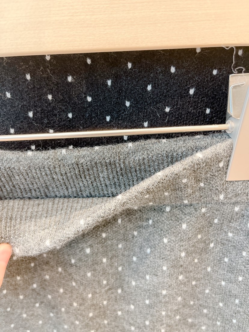 OVE東大門㊣實拍女裝新品熱賣真品職業半身裙中短裙圓點褶邊OVE半身裙/中短裙