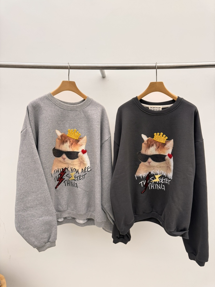 THORE東大門㊣直郵女裝新款熱賣真品時尚推薦休閑人氣職業衛衣THORE衛衣