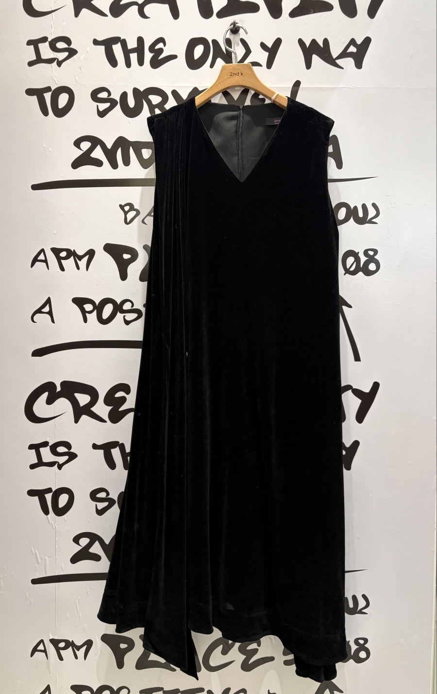 2ND K東大門㊣代購女士新款職業25秋冬時尚人氣熱賣連衣裙2ND K連衣裙圖色2黑色