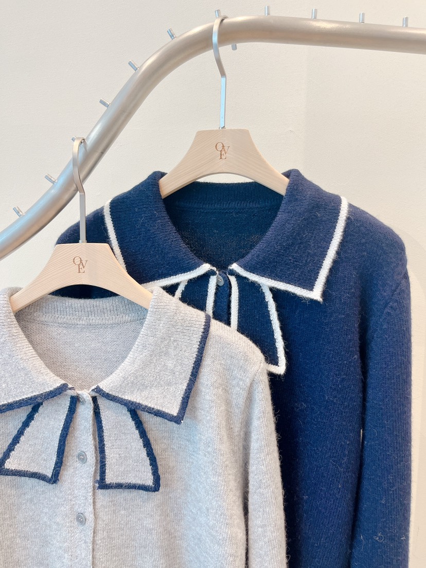 OVE東大門㊣代購女裝新品真品25秋冬職業推薦人氣針織衫羊毛衫OVE針織衫