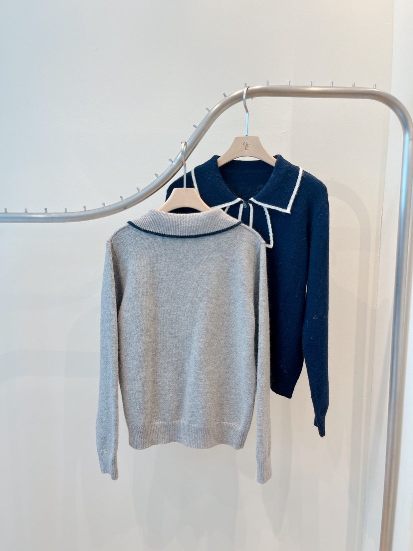 OVE東大門㊣代購女裝新品真品25秋冬職業推薦人氣針織衫羊毛衫OVE針織衫