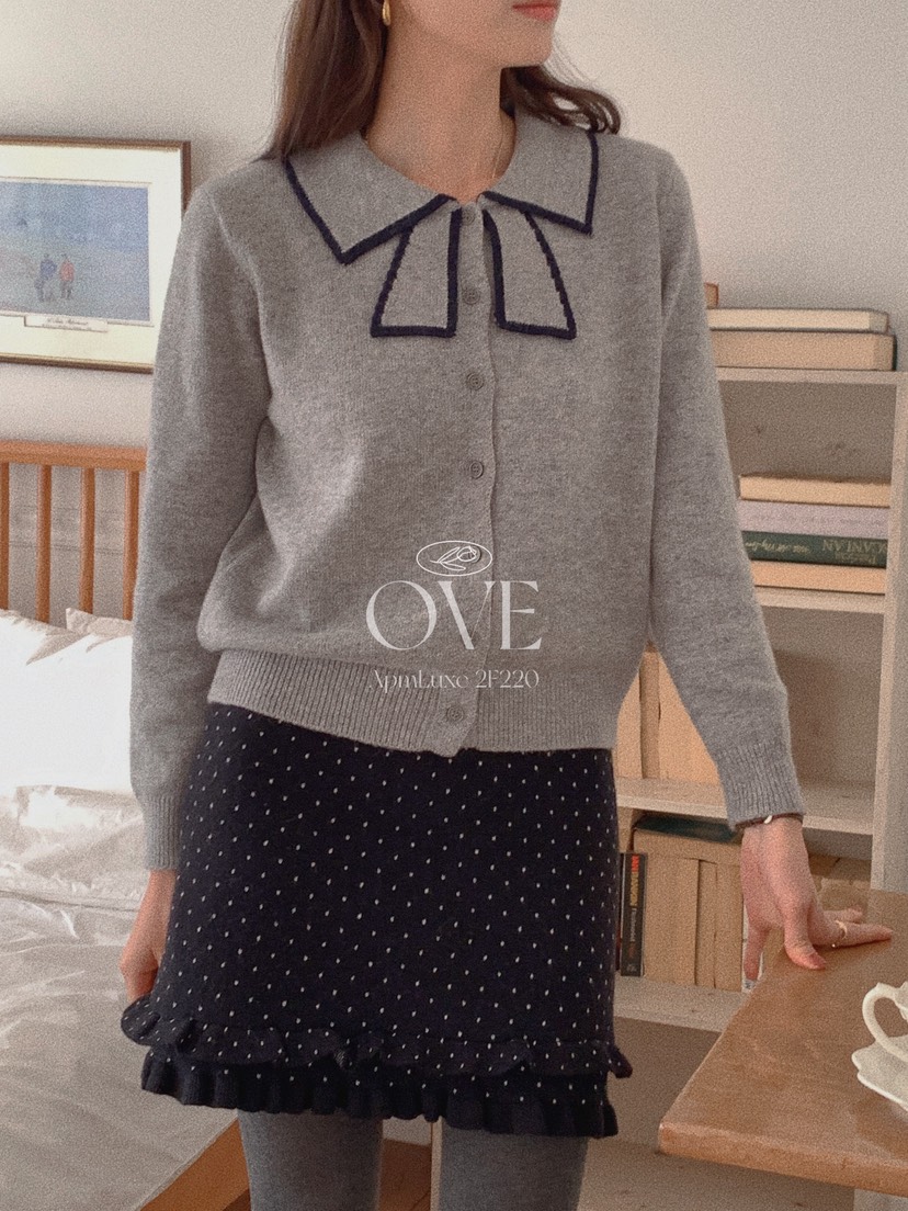 OVE東大門㊣代購女裝新品真品25秋冬職業推薦人氣針織衫羊毛衫OVE針織衫