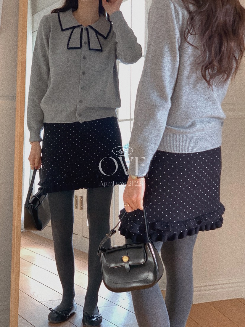 OVE東大門㊣代購女裝新品真品25秋冬職業推薦人氣針織衫羊毛衫OVE針織衫