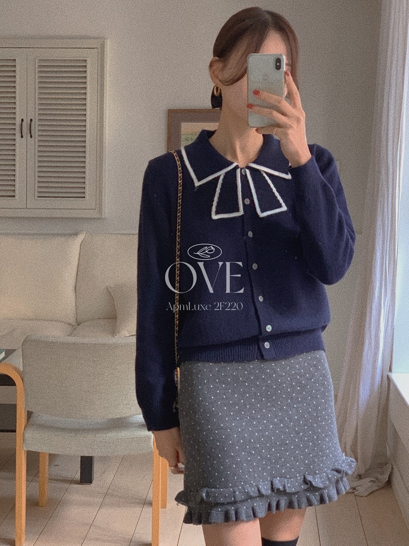 OVE東大門㊣代購女裝新品真品25秋冬職業推薦人氣針織衫羊毛衫OVE針織衫