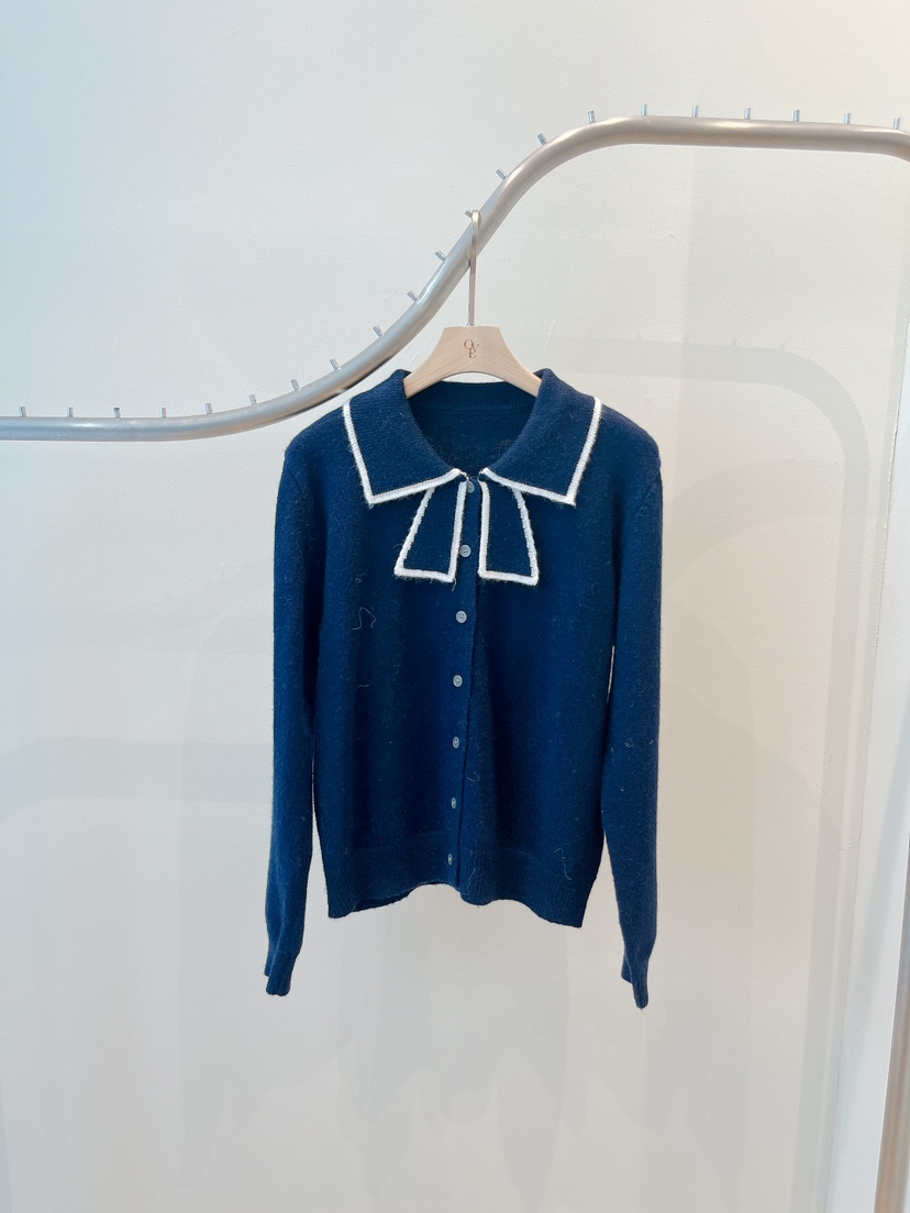 OVE東大門㊣代購女裝新品真品25秋冬職業推薦人氣針織衫羊毛衫OVE針織衫圖色2