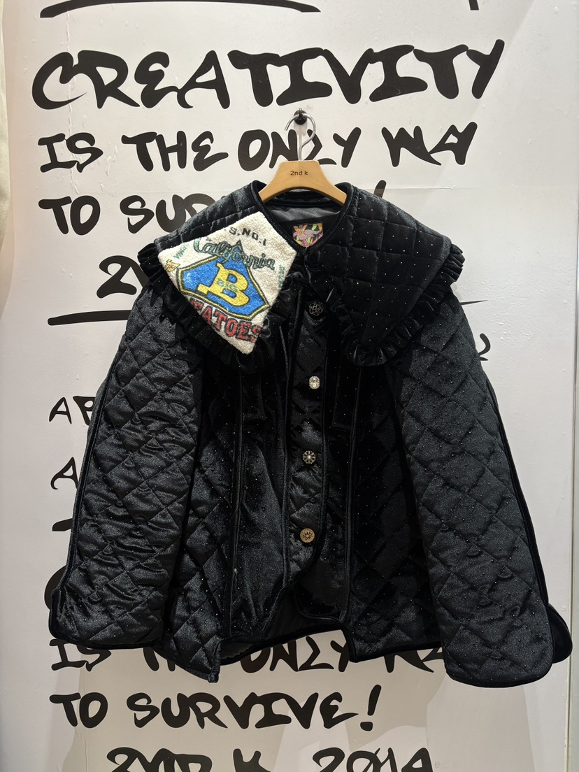 2ND K東大門㊣代購女裝新款時尚休閑職業真品推薦短款棉服2ND K短款棉服圖色2