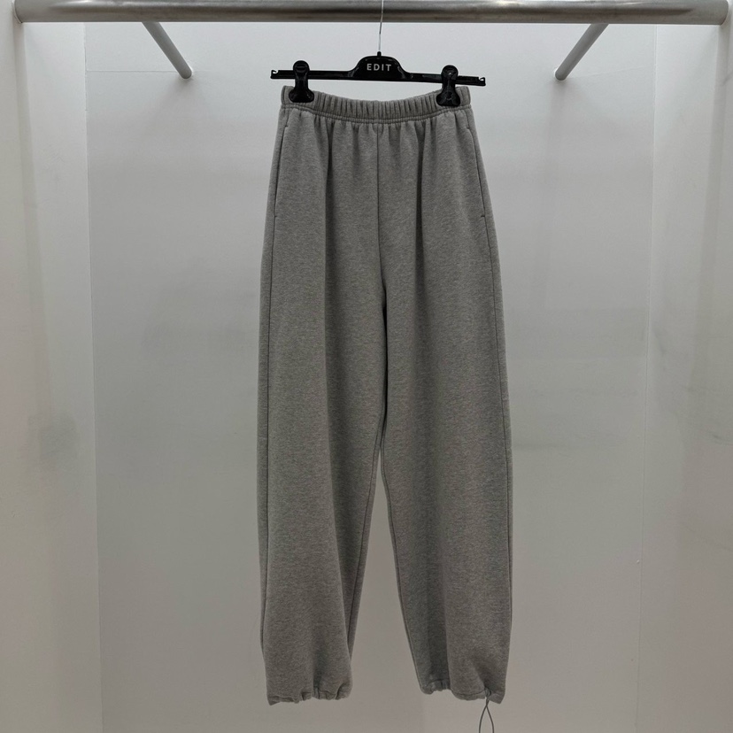 EDIT東大門㊣代購女裝新品職業推薦25秋冬時尚休閑休閑褲加絨EDIT休閑褲圖色1灰白色