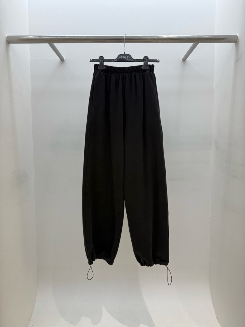 EDIT東大門㊣代購女裝新品職業推薦25秋冬時尚休閑休閑褲加絨EDIT休閑褲圖色3黑色
