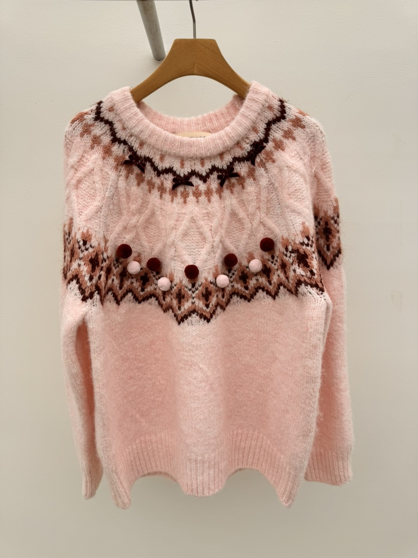 THORE東大門㊣實拍女士新款人氣25秋冬熱賣推薦真品職業毛衣THORE毛衣圖色1