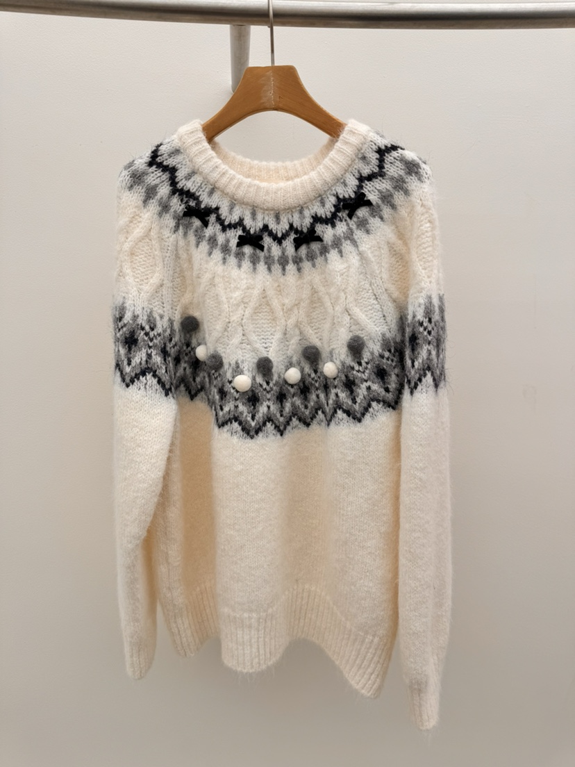 THORE東大門㊣實拍女士新款人氣25秋冬熱賣推薦真品職業毛衣THORE毛衣圖色2