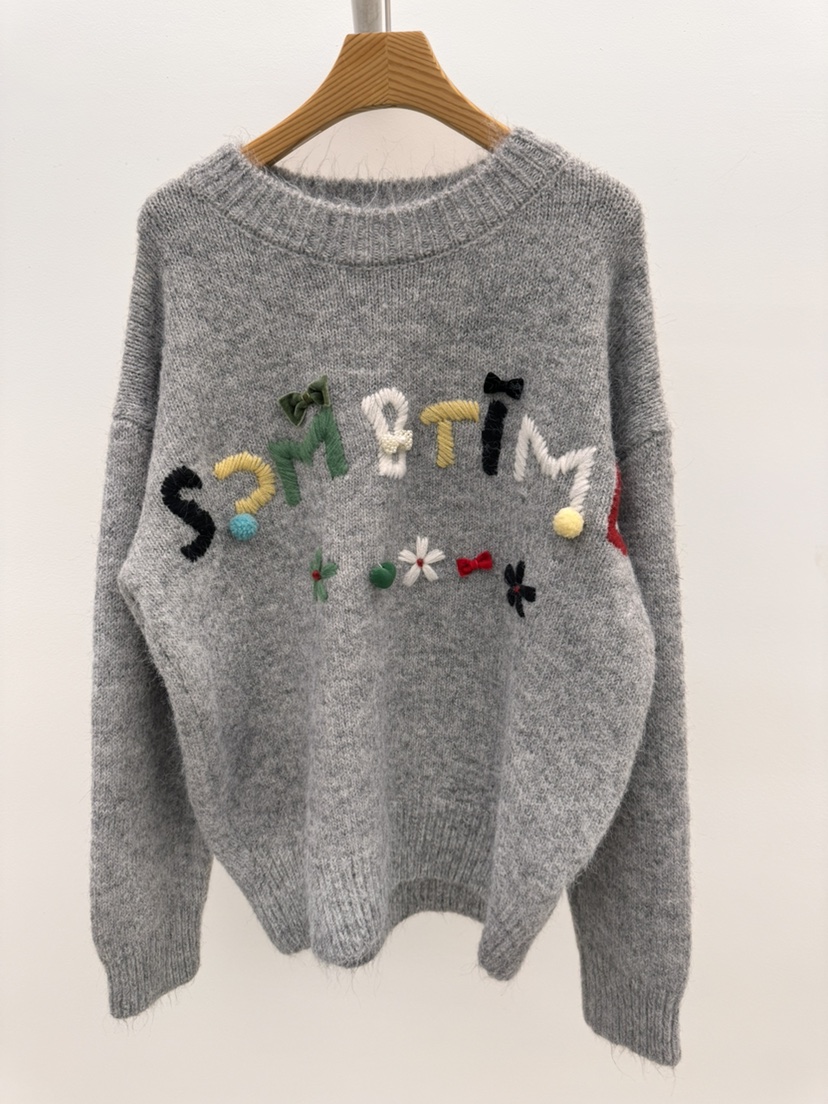 THORE東大門㊣實拍女裝新款時尚休閑25秋冬職業真品推薦毛衣THORE毛衣圖色2