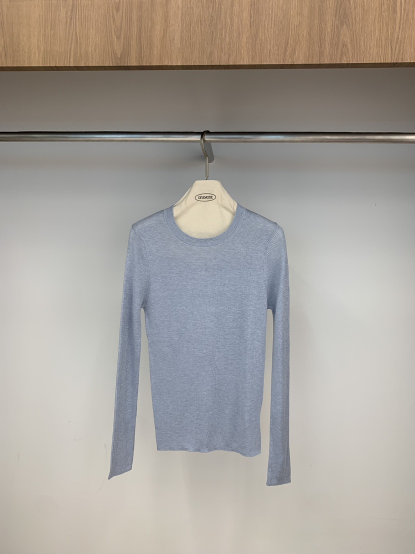 ONE MONE東大門㊣直郵女士新品休閑人氣真品職業長袖T恤天絲ONE MONE長袖T恤圖色3