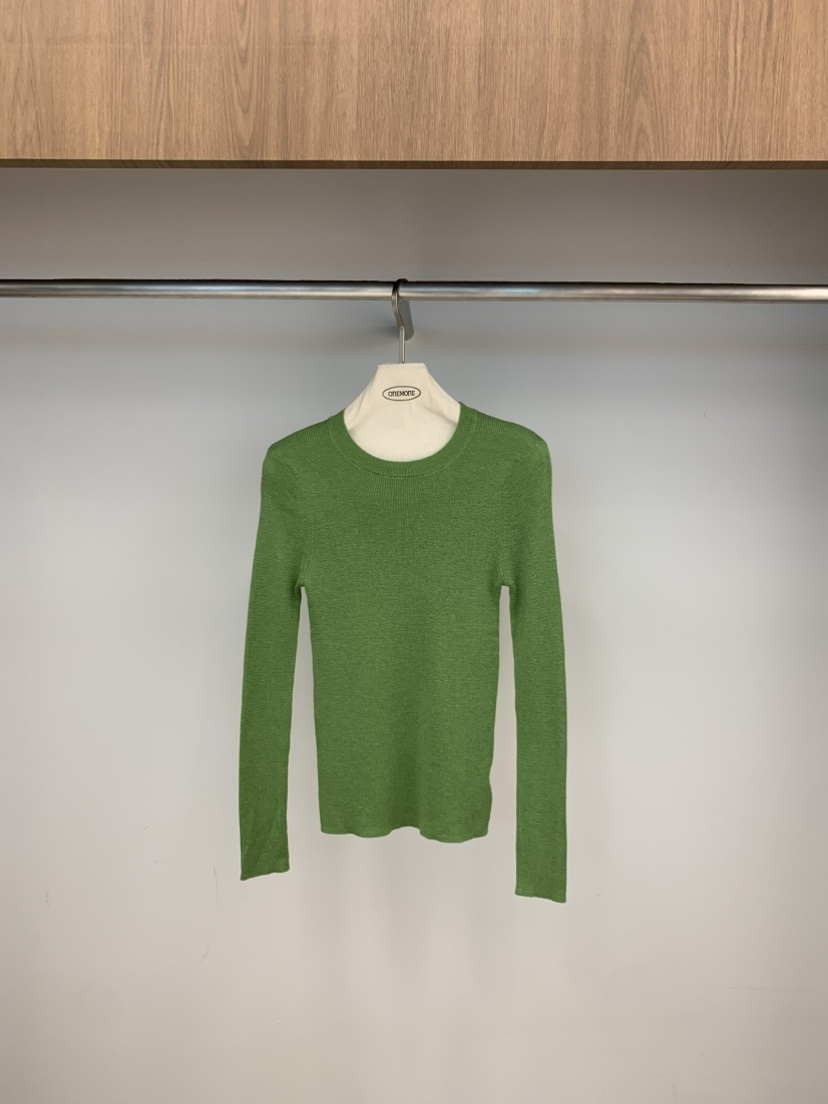 ONE MONE東大門㊣直郵女士新品休閑人氣真品職業長袖T恤天絲ONE MONE長袖T恤圖色4