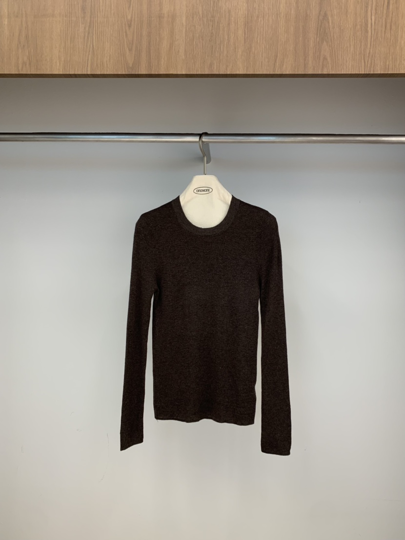 ONE MONE東大門㊣直郵女士新品休閑人氣真品職業長袖T恤天絲ONE MONE長袖T恤圖色5