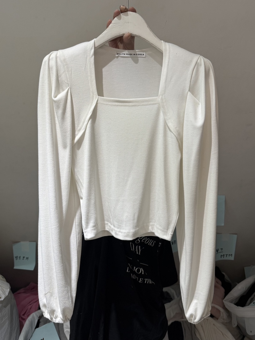 BELITA-L韓國代購㊣女士新款真品職業人氣休閑時尚長袖T恤BELITA-L長袖T恤圖色1