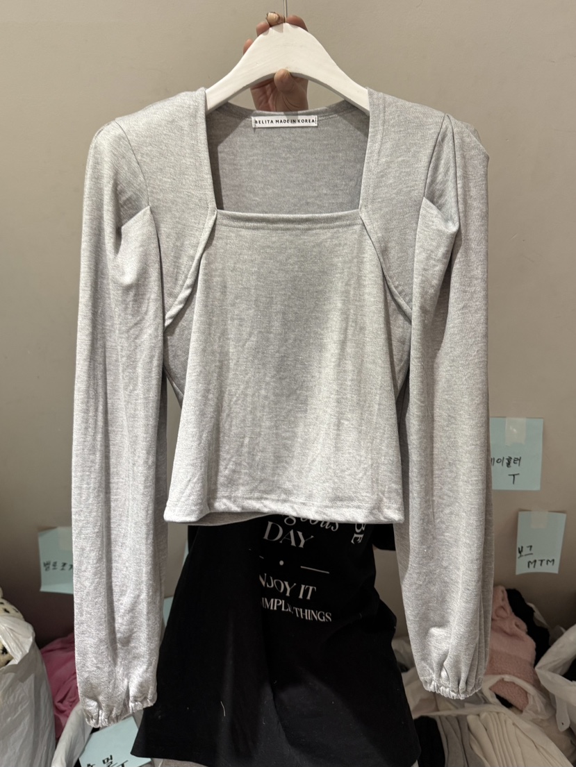 BELITA-L韓國代購㊣女士新款真品職業人氣休閑時尚長袖T恤BELITA-L長袖T恤圖色3