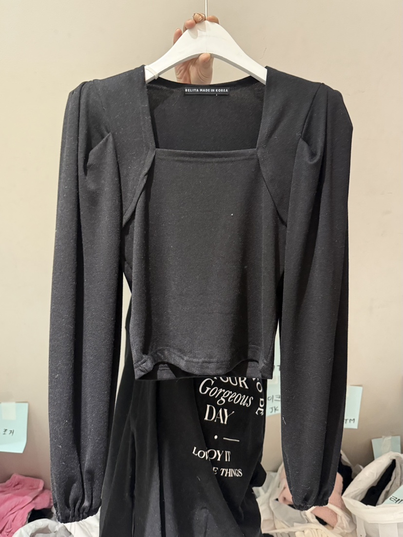 BELITA-L韓國代購㊣女士新款真品職業人氣休閑時尚長袖T恤BELITA-L長袖T恤圖色4