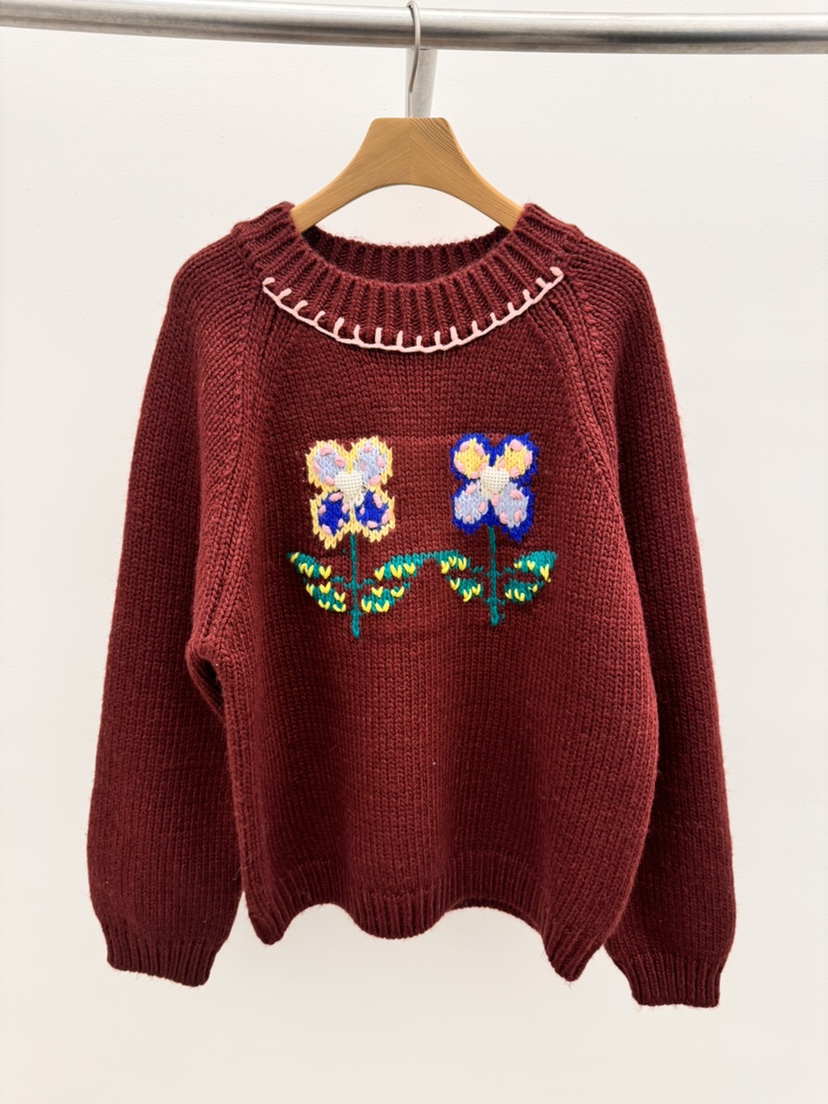 THORE東大門㊣實拍女士新款人氣25秋冬職業推薦真品熱賣毛衣THORE毛衣圖色1