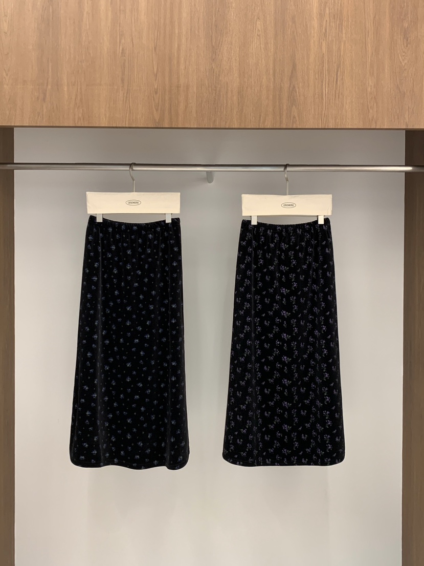 ONE MONE東大門㊣代購女裝新款25秋冬人氣熱賣半身裙中短裙ONE MONE半身裙/中短裙