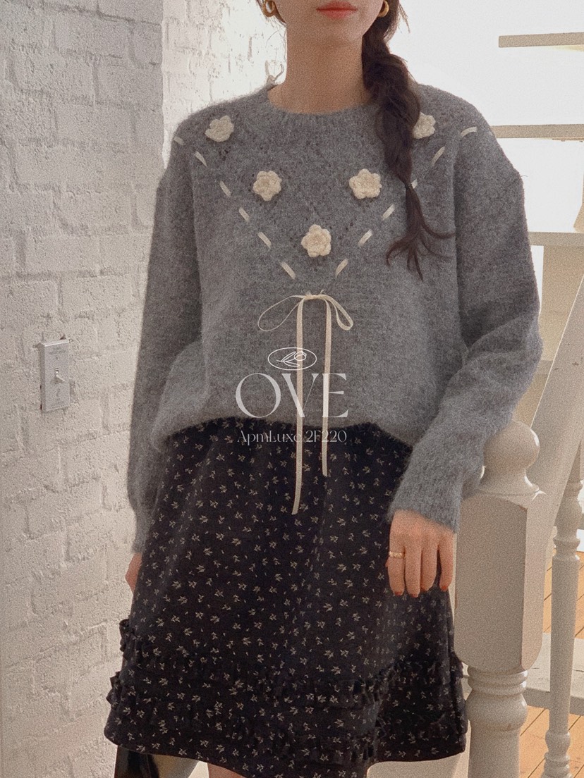 OVE東大門㊣代購女士新款25秋冬休閑真品熱賣人氣半身裙中短裙OVE半身裙/中短裙