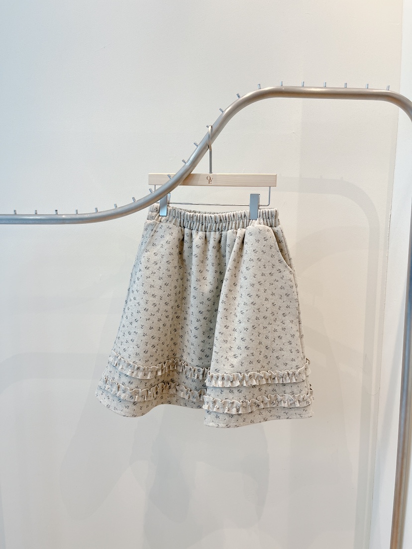 OVE東大門㊣代購女士新款25秋冬休閑真品熱賣人氣半身裙中短裙OVE半身裙/中短裙圖色1