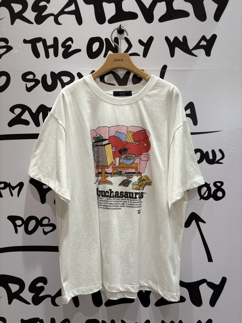 2ND K東大門㊣直郵女士新品推薦25秋冬時尚職業熱賣人氣T恤2ND KT恤圖色1