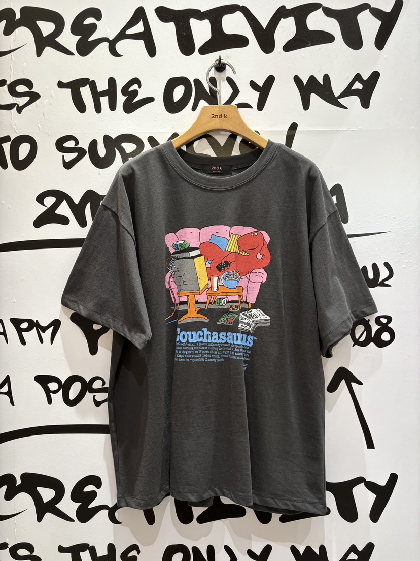 2ND K東大門㊣直郵女士新品推薦25秋冬時尚職業熱賣人氣T恤2ND KT恤圖色2