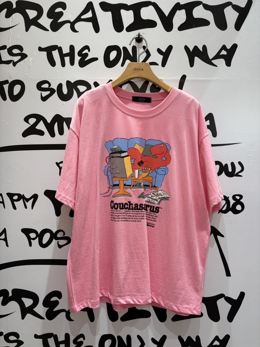 2ND K東大門㊣直郵女士新品推薦25秋冬時尚職業熱賣人氣T恤2ND KT恤圖色3