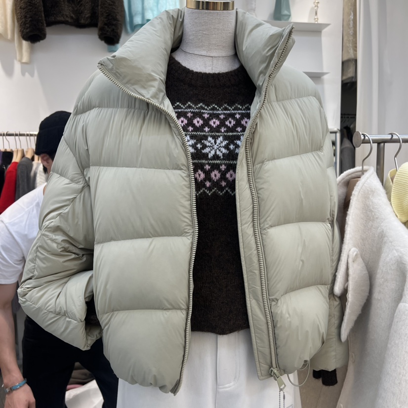 ORRD東大門㊣實拍女士新款時尚職業熱賣短款羽絨服填充鴨絨ORRD短款羽絨服圖色1