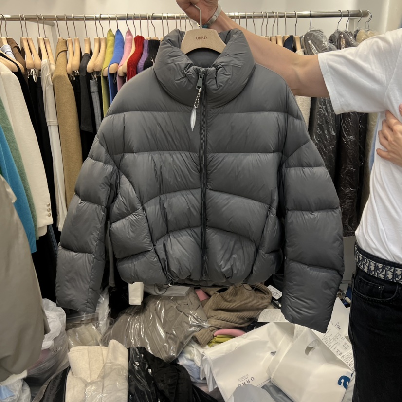 ORRD東大門㊣實拍女士新款時尚職業熱賣短款羽絨服填充鴨絨ORRD短款羽絨服圖色2