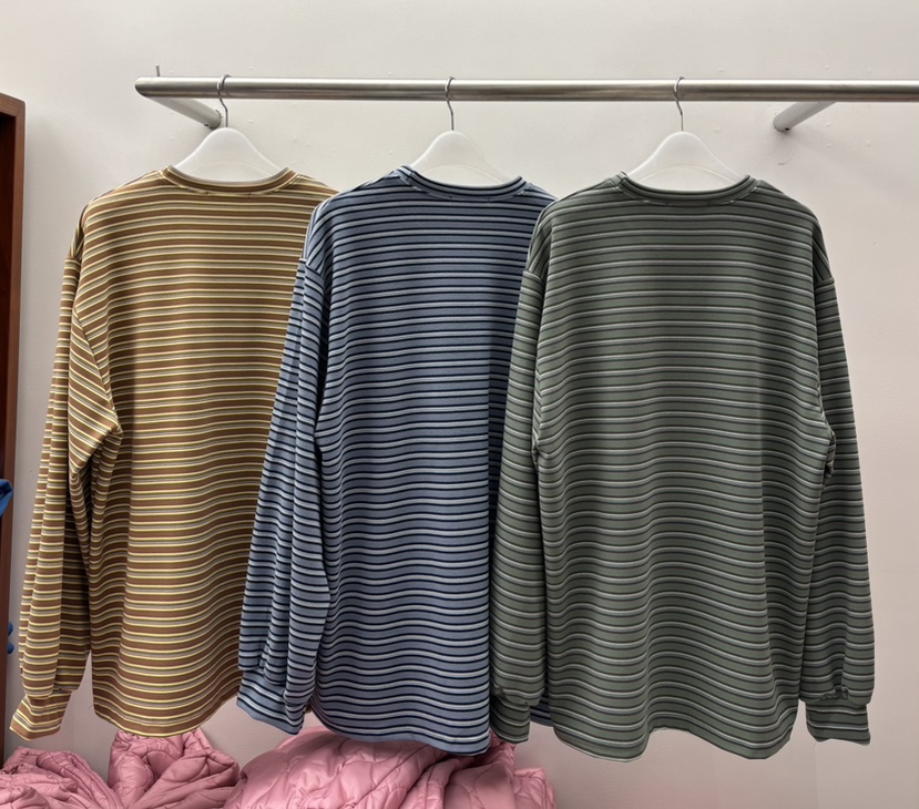 INTHEEND韓國直郵㊣女裝新款25秋冬時尚人氣真品職業長袖T恤INTHEEND長袖T恤