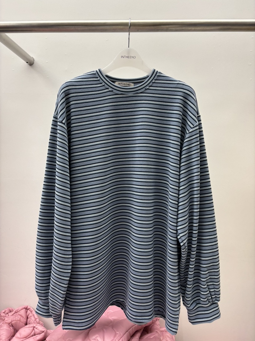 INTHEEND韓國直郵㊣女裝新款25秋冬時尚人氣真品職業長袖T恤INTHEEND長袖T恤圖色2