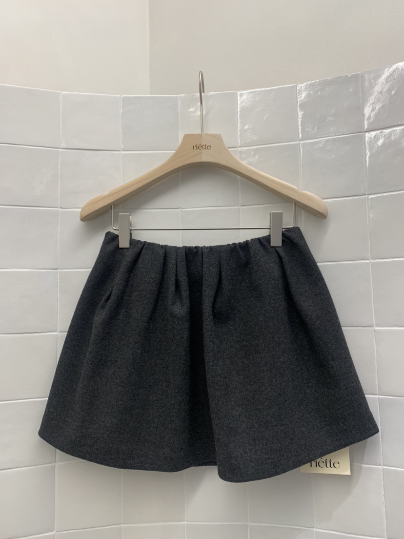 RIETTE韓國代購㊣女裝新品25秋冬人氣職業熱賣時尚真品短裙RIETTE短裙圖色1