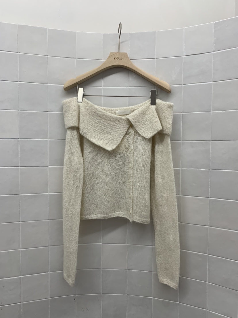 RIETTE韓國代購㊣女士新品熱賣職業25秋冬人氣推薦休閑針織衫RIETTE針織衫圖色1