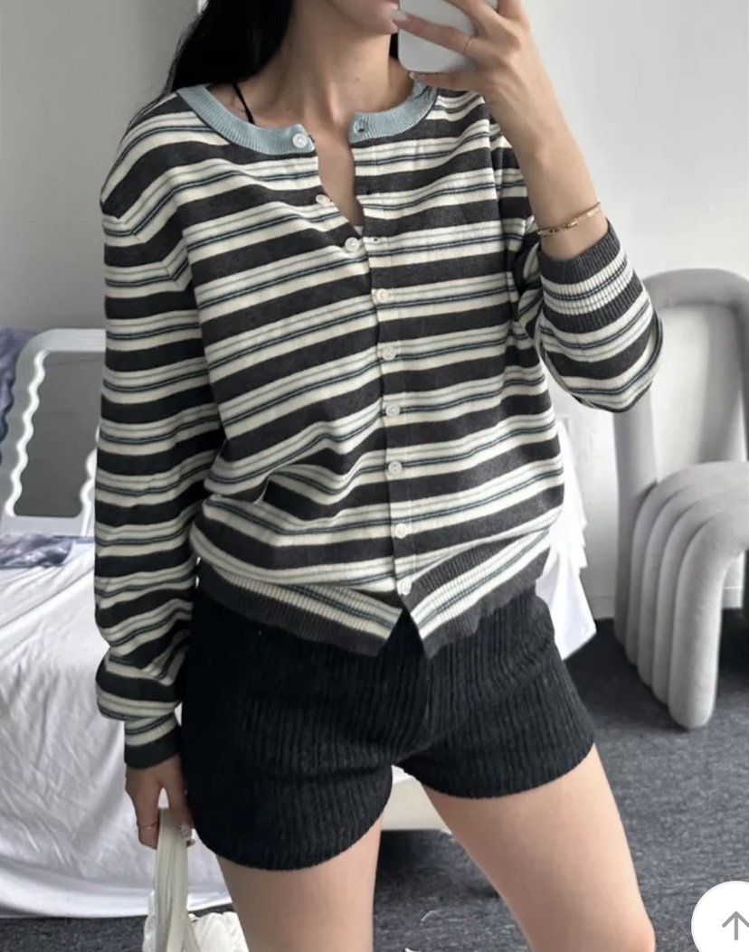 EOMPIT東大門㊣實拍女士新款休閑時尚真品人氣25秋冬針織衫EOMPIT針織衫圖色2