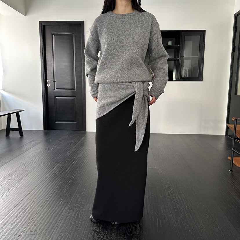 MOMENT韓國代購㊣女裝新款職業休閑真品熱賣時尚針織衫披肩MOMENT/RECOVER針織衫