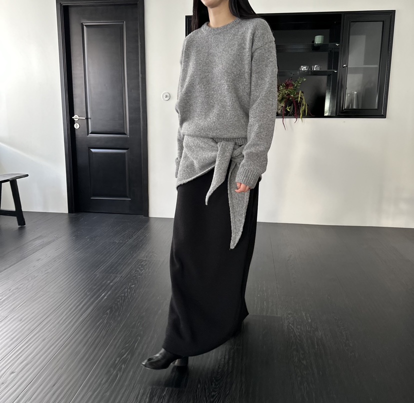 MOMENT韓國代購㊣女裝新款職業休閑真品熱賣時尚針織衫披肩MOMENT/RECOVER針織衫