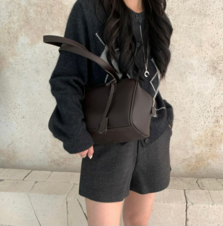 TROUVAILLE東大門㊣直郵女裝新款推薦休閑職業人氣單肩斜跨包TROUVAILLE單肩/斜跨包