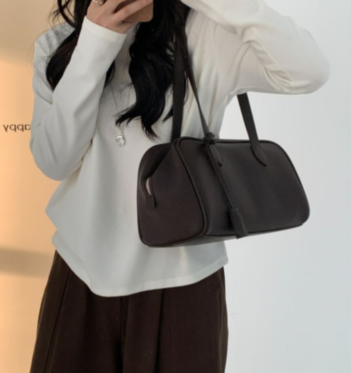 TROUVAILLE東大門㊣直郵女裝新款推薦休閑職業人氣單肩斜跨包TROUVAILLE單肩/斜跨包