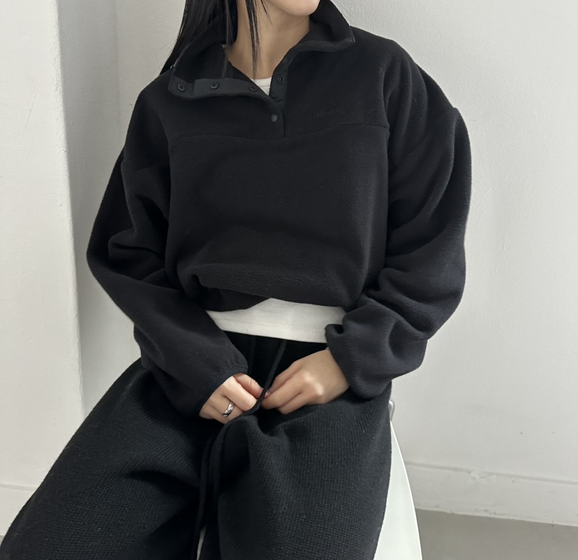 MOMENT東大門㊣代購女裝新品職業25秋冬推薦熱賣人氣衛衣抓絨MOMENT/RECOVER衛衣