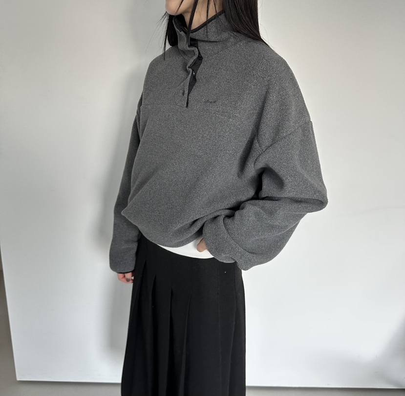 MOMENT東大門㊣代購女裝新品職業25秋冬推薦熱賣人氣衛衣抓絨MOMENT/RECOVER衛衣