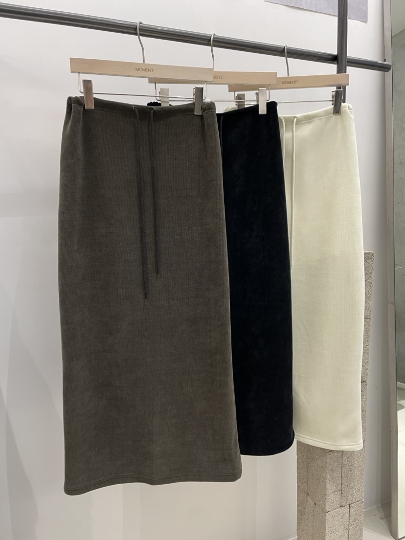 MOMENT東大門㊣實拍女裝新品熱賣人氣休閑推薦25秋冬職業長裙MOMENT/RECOVER長裙
