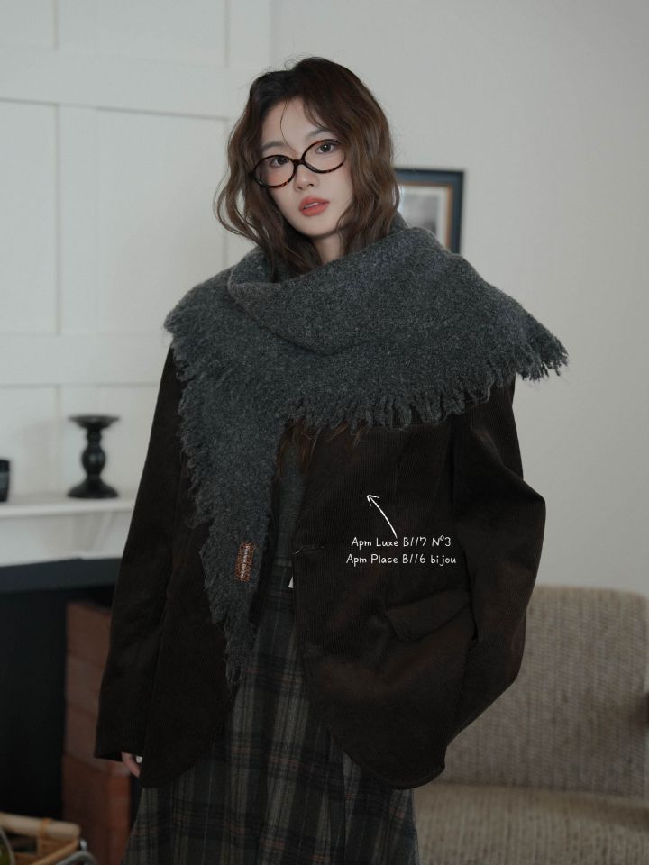 N3東大門㊣代購女士新品人氣推薦休閑25秋冬時尚職業圍巾披肩N3圍巾/披肩