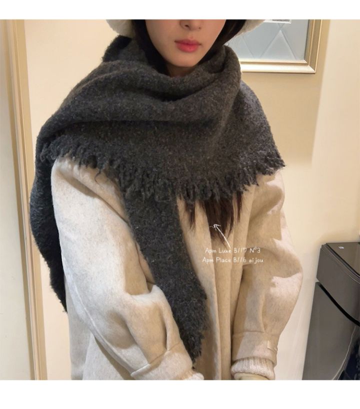 N3東大門㊣代購女士新品人氣推薦休閑25秋冬時尚職業圍巾披肩N3圍巾/披肩