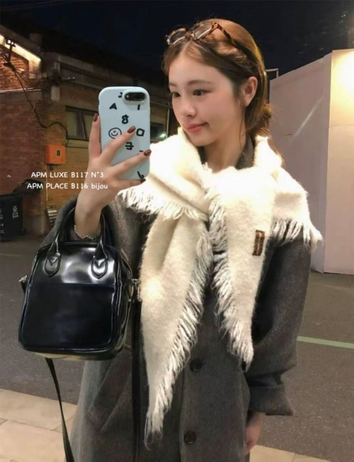 N3東大門㊣代購女士新品人氣推薦休閑25秋冬時尚職業圍巾披肩N3圍巾/披肩